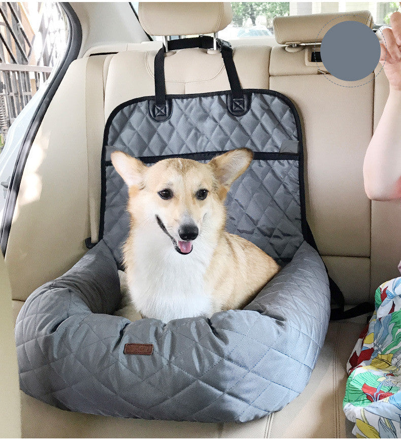 2 In 1 Pet Dog Carrier Folding Car Seat Multi-purpose